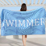 Premium microfiber swimming towel