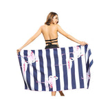 Premium microfiber swimming towel