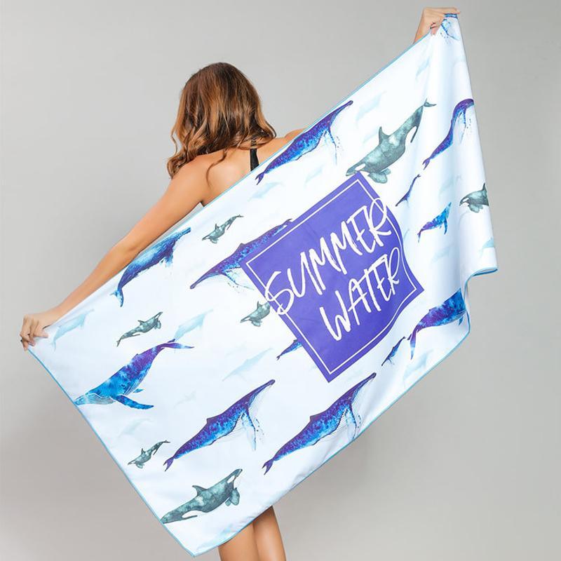 Premium microfiber swimming towel