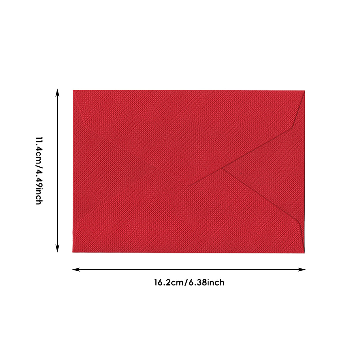 30PCS Thickened Linen Envelopes 250gsm for Invitation Cards