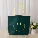 Fashionable Non-Woven Tote Bags Spunbond Fabric Versatile Reusable 25pcs