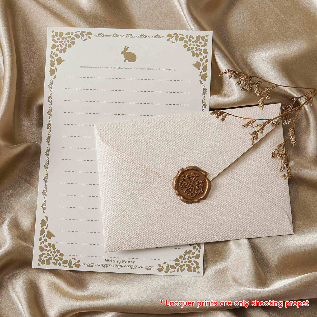 30PCS Thickened Linen Envelopes 250gsm for Invitation Cards