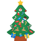 Felt Christmas Tree Set with Removable Ornaments 1SET 2Styles Xmas Decorations DIY - Discount Packaging Warehouse