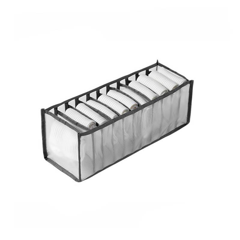 Foldable Drawer Organiser 1-3PCS 3Sizes 2Colours Wardrobe Storage Box - Discount Packaging Warehouse