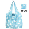 Foldable Waterproof Shopping Bag 1PC 41 Styles 46x8x35cm Polyester Grocery bag - Discount Packaging Warehouse