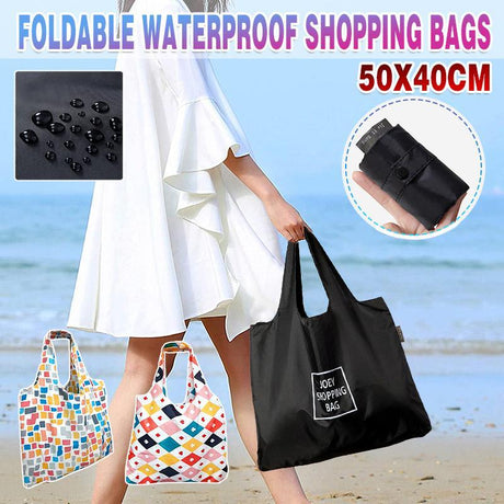 Stylish and durable foldable shopping bag