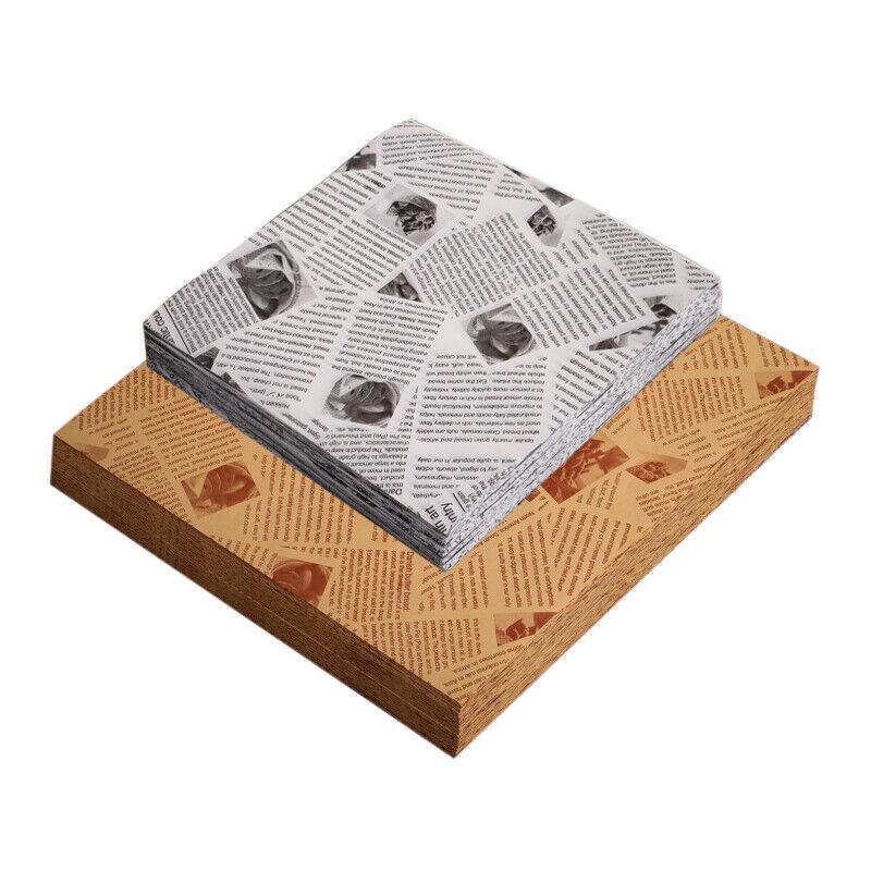 Food wrapping paper roll for dispenser box