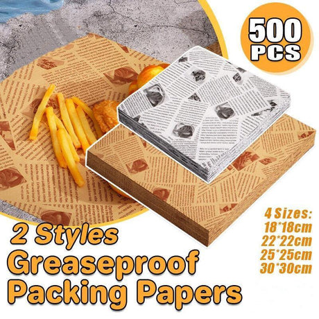 Food wrapping paper roll for dispenser box