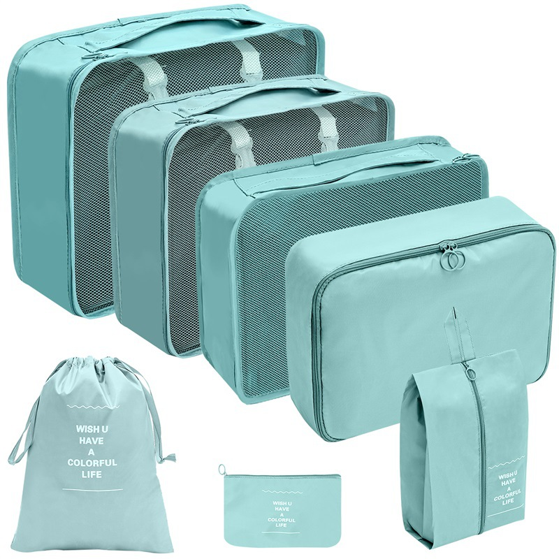 Travel Luggage Organiser Set 7PCS 6Colours Storage Bags