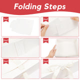 10 Pcs Foldable Gift Box Waterproof Moisture Proof Birthday Christmas Wedding