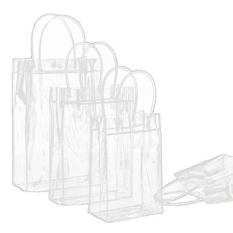 Transparent PVC bag for travel and organization
