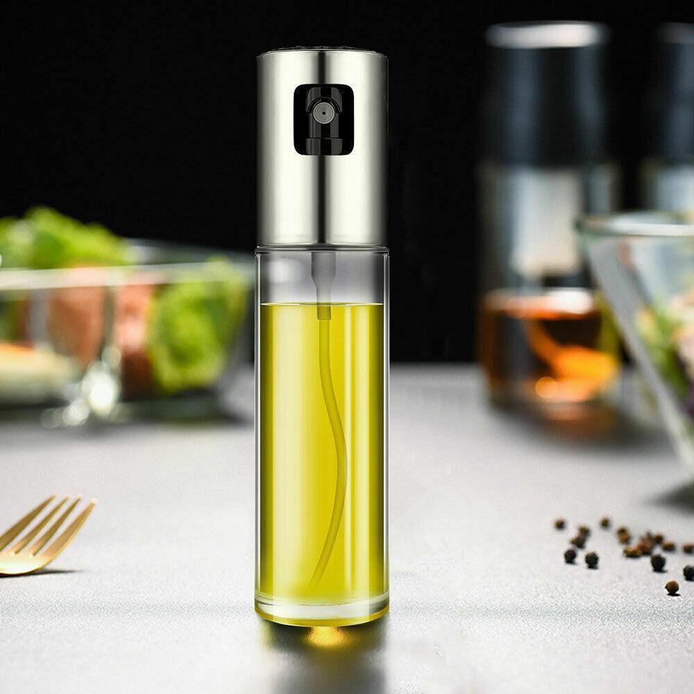 Glass Oil Sprayer 2PCS 17.5x4cm 100ml - Discount Packaging Warehouse