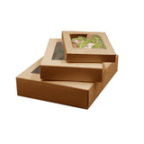 A high-quality catering box filled with delicious food, ready for transport to an event