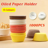 Cupcake liners in assorted colours