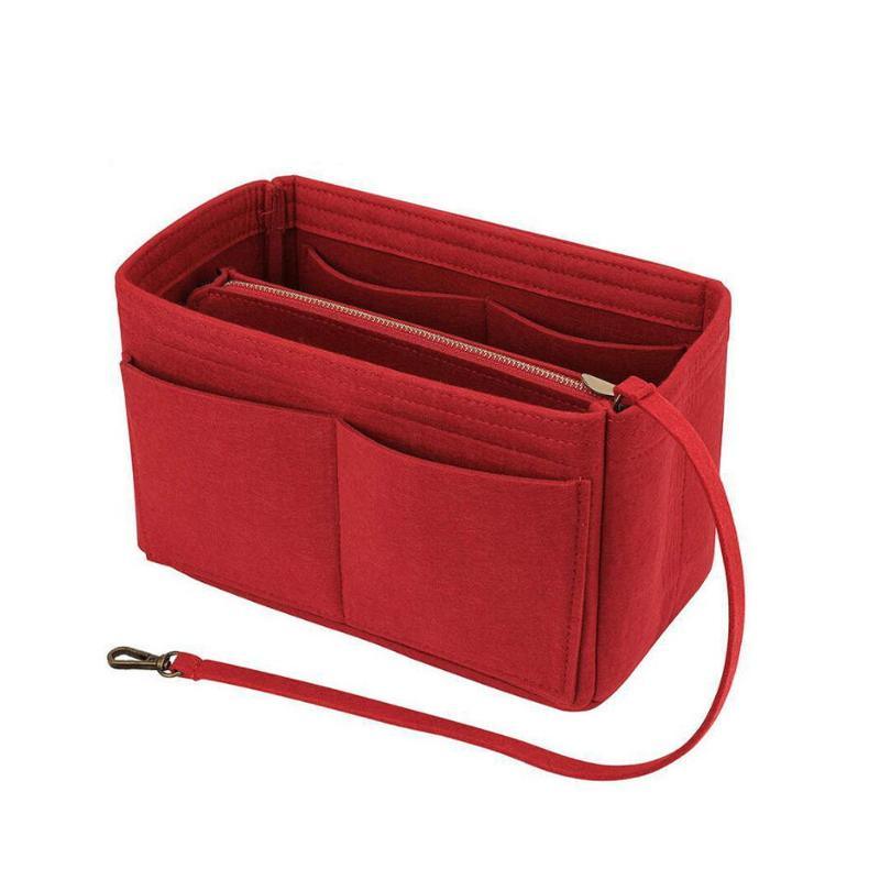 Handbag Insert 1PC 4Colours 3Sizes Felt Women's Tote Purse Pouch - Discount Packaging Warehouse