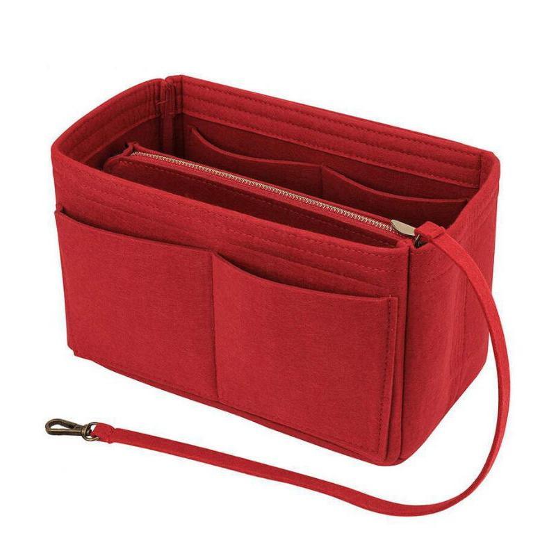 Handbag Insert 1PC 4Colours 3Sizes Felt Women's Tote Purse Pouch - Discount Packaging Warehouse