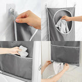 Hanging Laundry Bag 1PC 2Colours 2Styles 77x50cm - Discount Packaging Warehouse