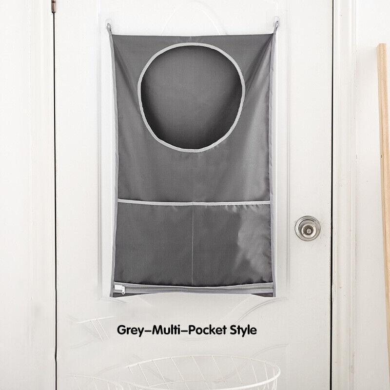 Hanging Laundry Bag 1PC 2Colours 2Styles 77x50cm - Discount Packaging Warehouse