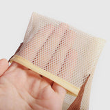 Hanging Mesh Vegetable Storage Bag 1PC 11x39.5cm Beige Polyester - Discount Packaging Warehouse