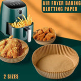 High-quality air fryer paper liners for easy cleanup