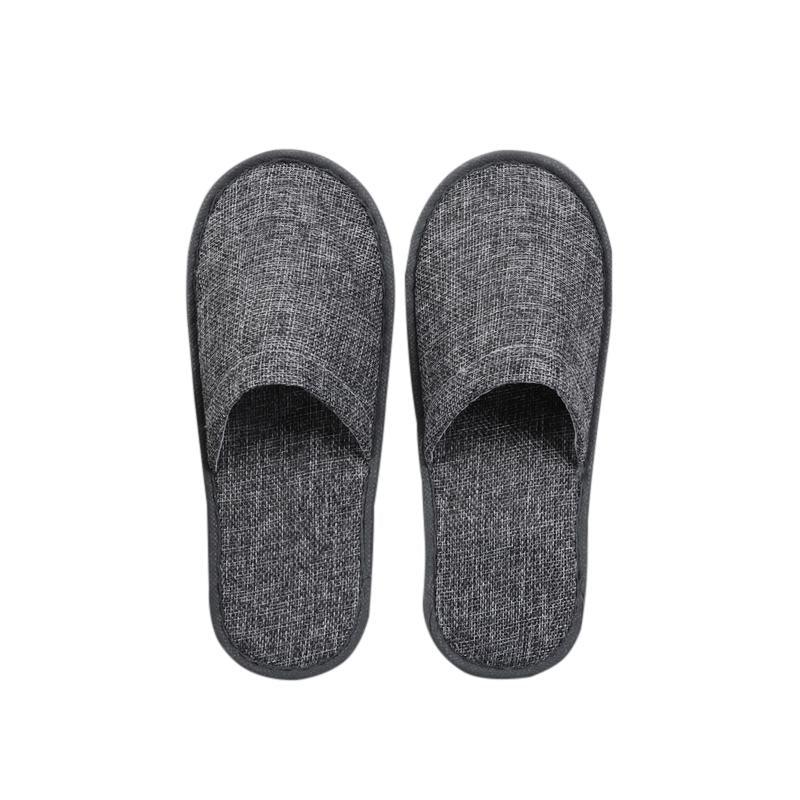 Comfortable and hygienic disposable slippers with non-slip sole.