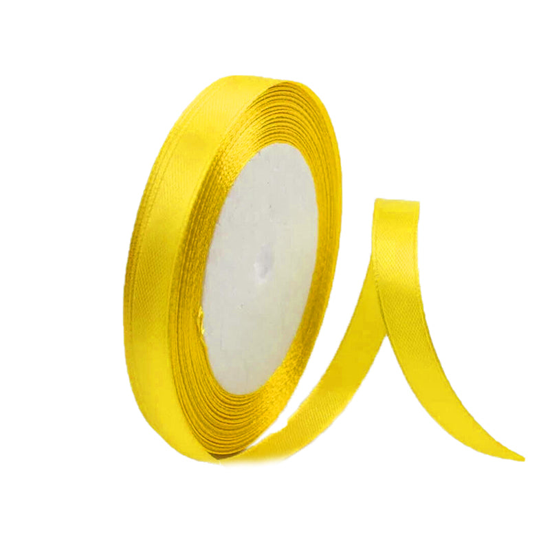 High-Quality Satin Ribbons for Wedding Party Crafts Gift Packaging 1roll