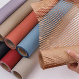 Honeycomb Bouquet Wrapping Paper 3 Rolls Durable Kraft for Florist Flower Wrapping