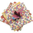 Japanese Pattern Sakura Folding Origami Craft Paper 120Sheets 8Styles Mixed - Discount Packaging Warehouse