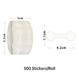 Jewelry Sticker for Price Tag 10rolls Kraft Paper