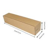 Long Carton Paper Box Brown 50PCS Medium Size