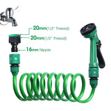 Telescopic Water Hose with Nozzle 1PC