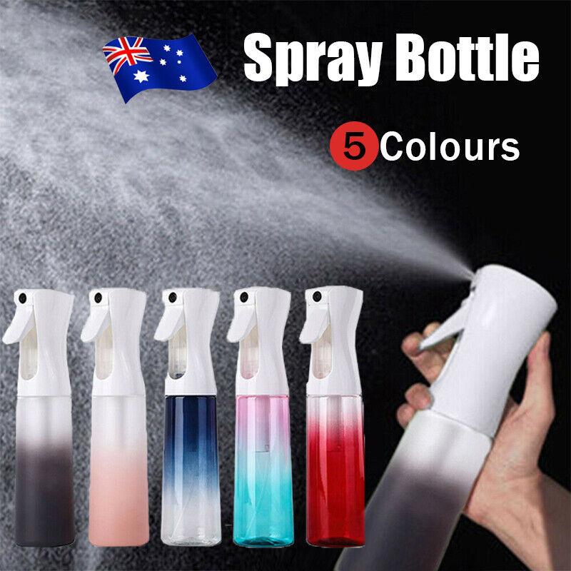 Water Spray Bottle Clear 5Colours 1 Pack