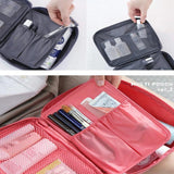 Travel Wash Storage Cosmetic Bag 6Colours 1PC