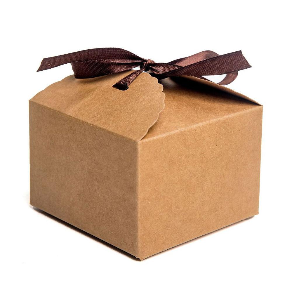Stylish Paper Gift Box for Bakery and Dessert Presentation