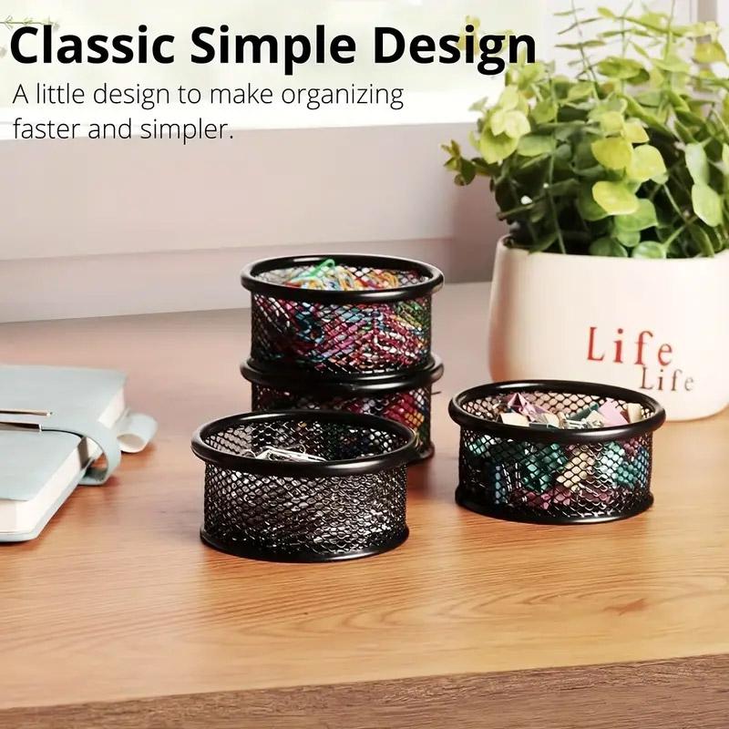 Paper Clip Holder Storage 4PCS