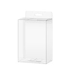 Transparent PVC Hook Gift Boxes 50PCS