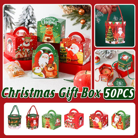 Get into the festive spirit with these adorable Christmas-themed gift boxes.