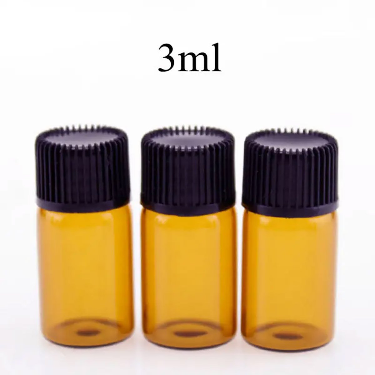 Amber Glass Bottle Essential Oils 5PCS