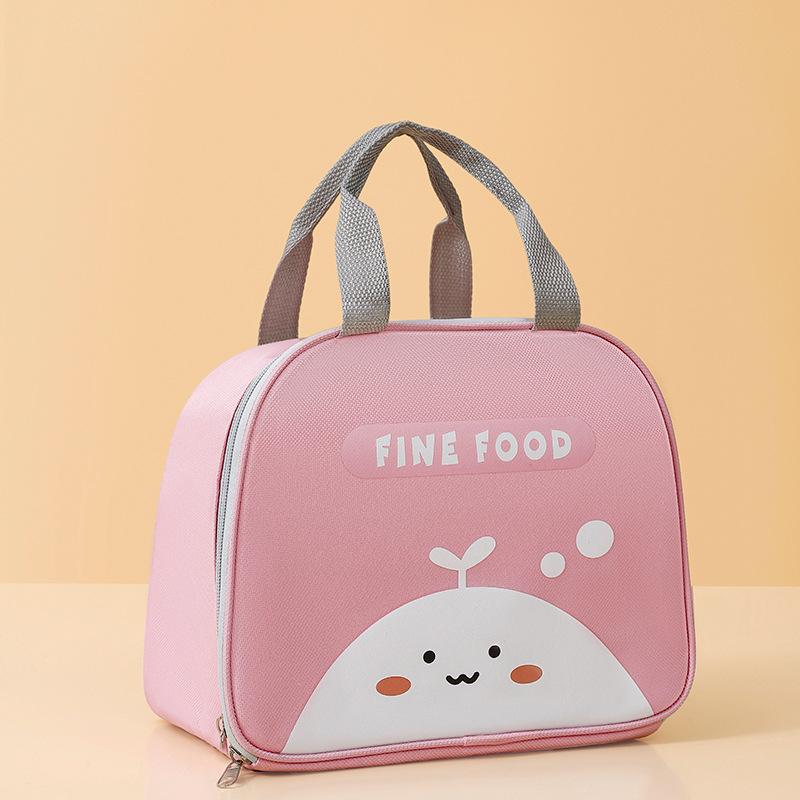 Cute Cartoon Lunch Bag Reusable Insulated School Lunch Box Cooler Tote Boy Girl