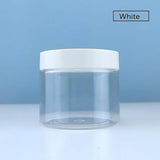 BPA-Free PET Plastic Clear Plastic Jars for Skincare Creams Lotions 10pcs