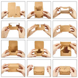 Eco-Friendly Kraft Paper Small Gift Boxes for Parties and Weddings 50pcs