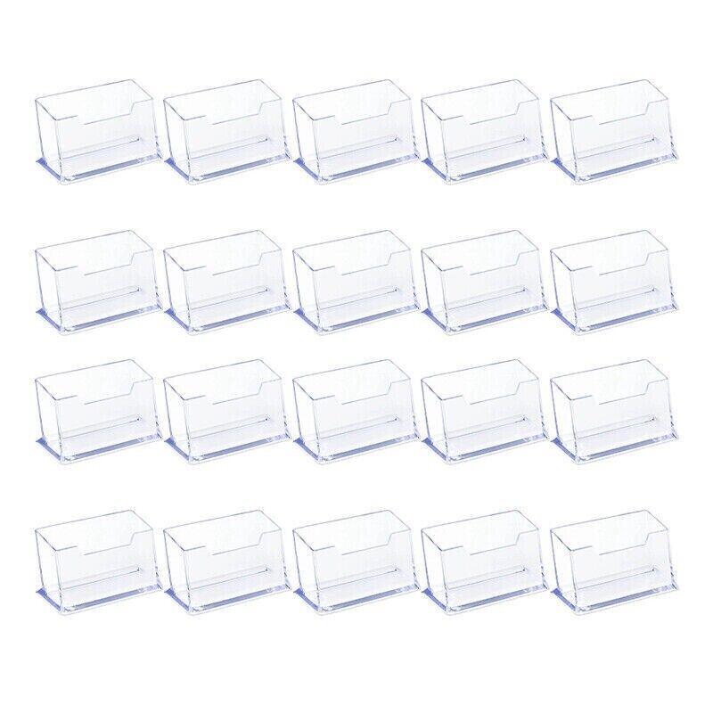 Clear Desktop Business Card Holder 10PCS