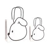 Durable Paper Rabbit Gift Bags with Handles for All Occasions 50pcs