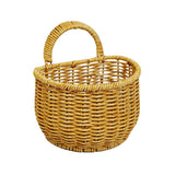 Imitation Rattan Storage Basket 1PC Small Size