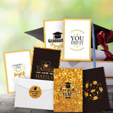 5sets Graduation Season Greeting Cards Party Invitations Congratulations Cards