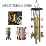 Wind Chimes Copper Tubes Garden Ornament 1Pack