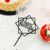 Cake Topper Card Party Decor Supply 1PC