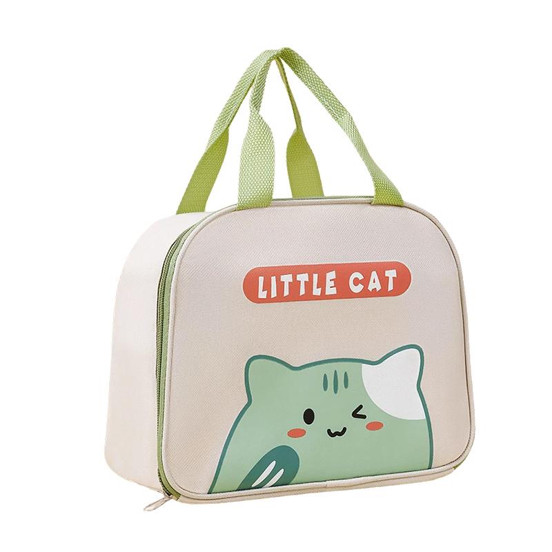 Cute Cartoon Lunch Bag Reusable Insulated School Lunch Box Cooler Tote Boy Girl