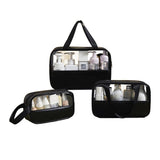 Versatile and Stylish Clear Makeup Bag Set for All Your Needs