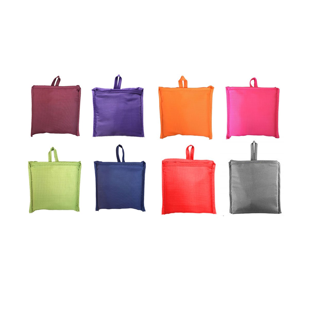 2pcs Foldable Portable Shopping Bags Reusable Eco-Friendly Washable Storage Bags